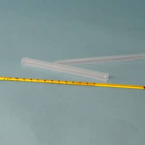 Thermometer, Yellow Solid-Stem, Red Spirit, -10/110
