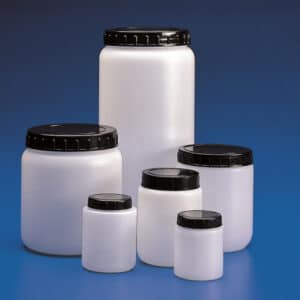 Cylindrical Jars w/ Cap, 500mL